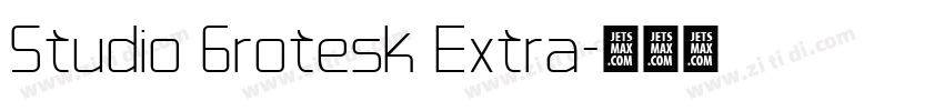 Studio Grotesk Extra字体转换 Studio Grotesk Extra字体转换